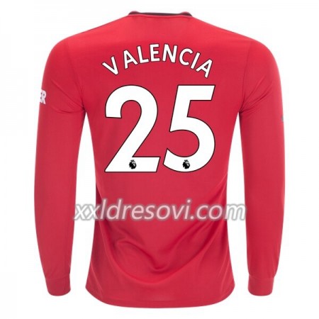 Manchester United Antonio Valencia 25 Domaći Nogometni Dres 2019-2020 Dugim Rukavima